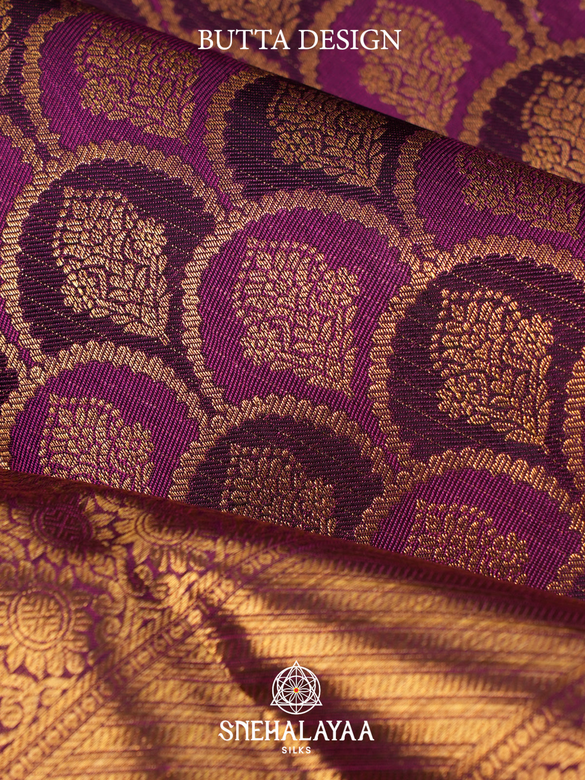 Magenta Kanjivaram Silk Saree
