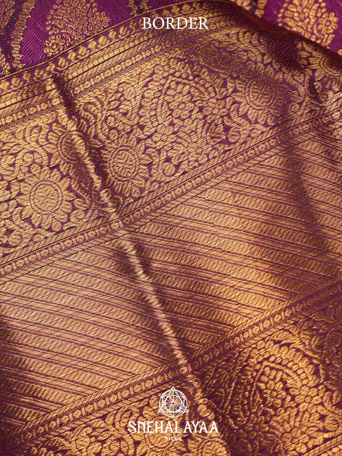 Magenta Kanjivaram Silk Saree