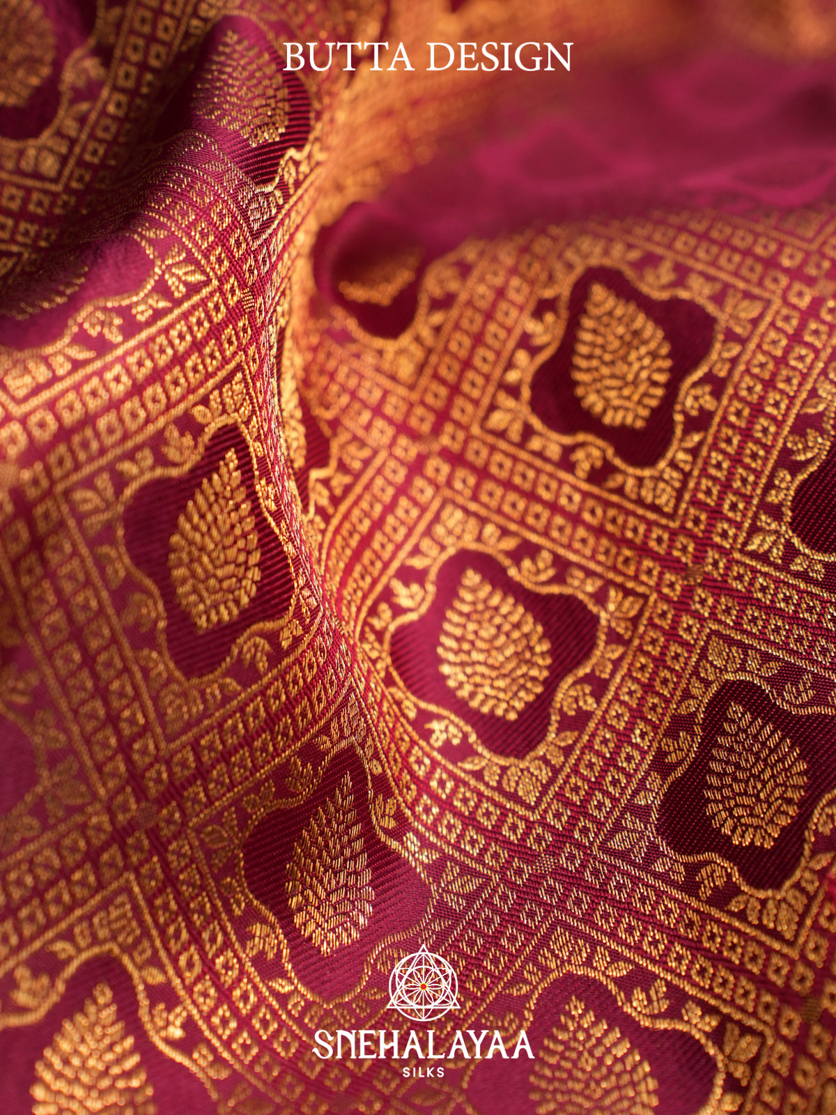 Maroon Kanjivaram Silk Saree