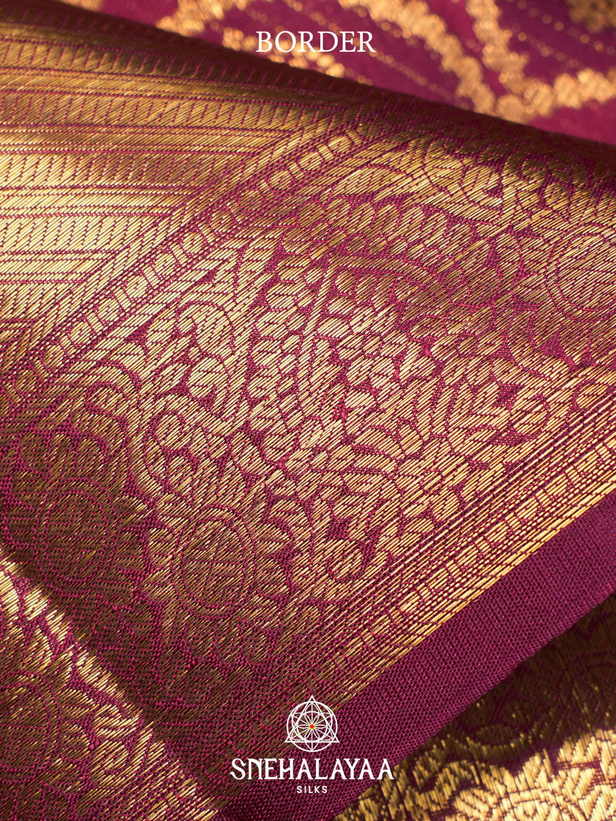 Maroon Kanjivaram Silk Saree