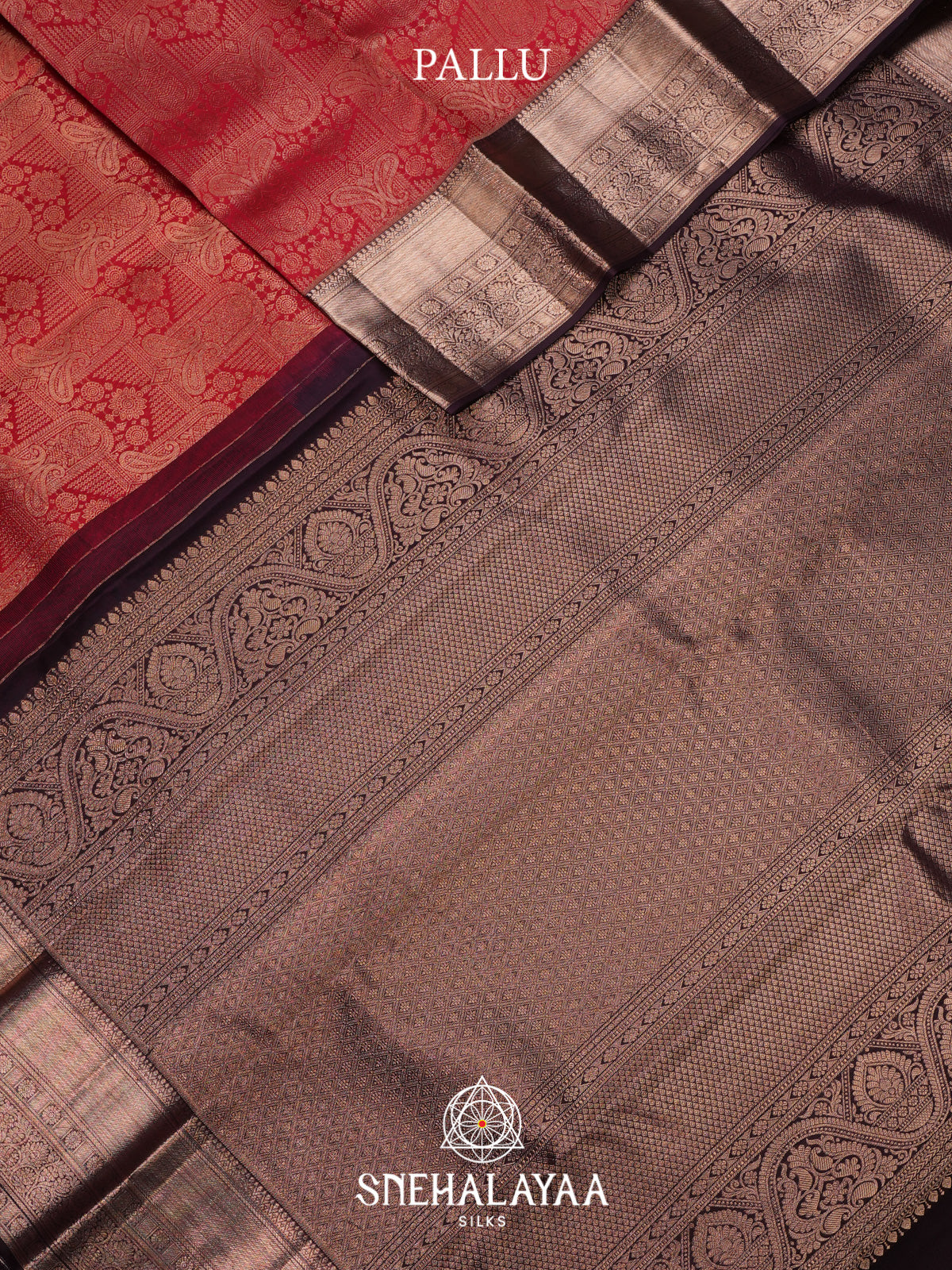 Red Kanjivaram Silk Saree