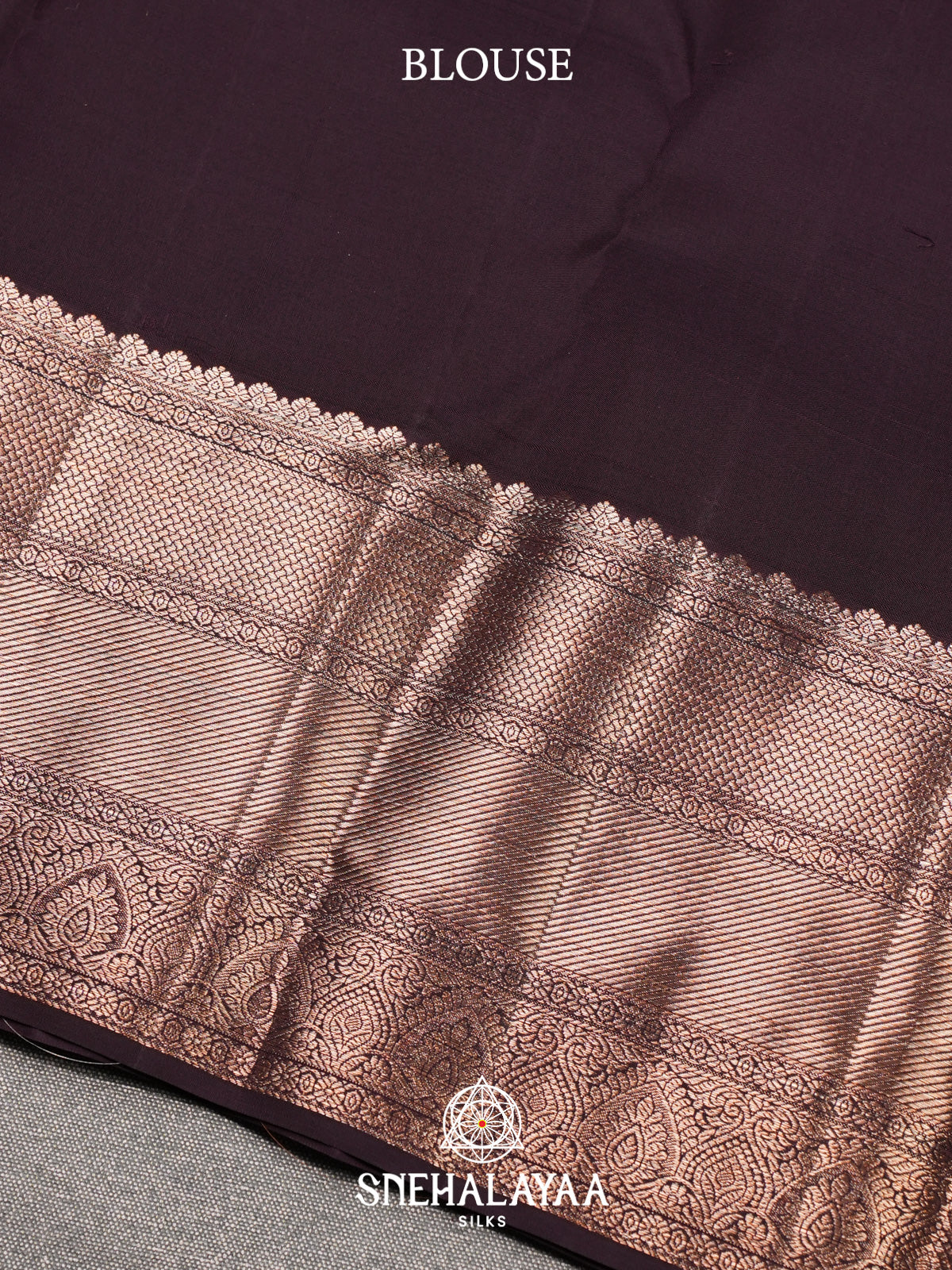 Orange Kanjivaram Silk Saree