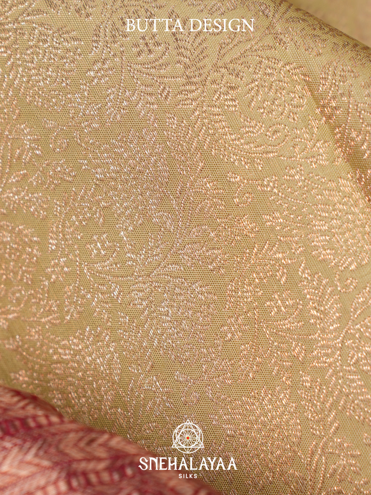 Pale Yellow Kanjivaram Silk Saree