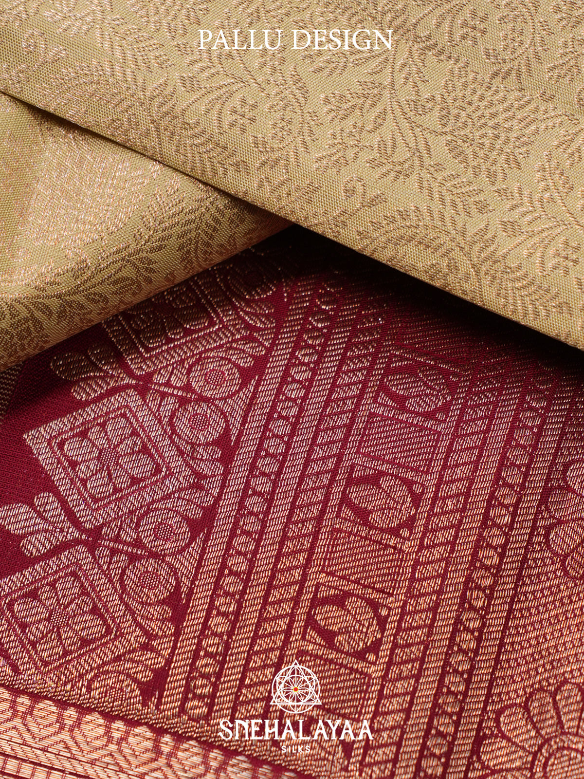 Pale Yellow Kanjivaram Silk Saree
