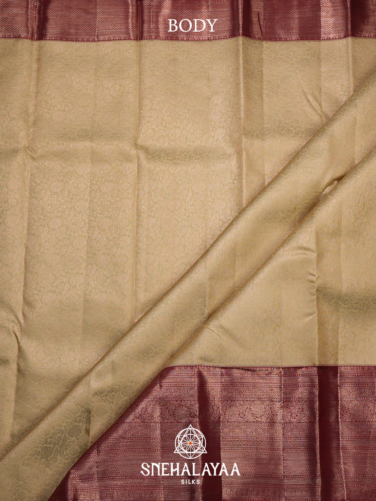 Pale Yellow Kanjivaram Silk Saree