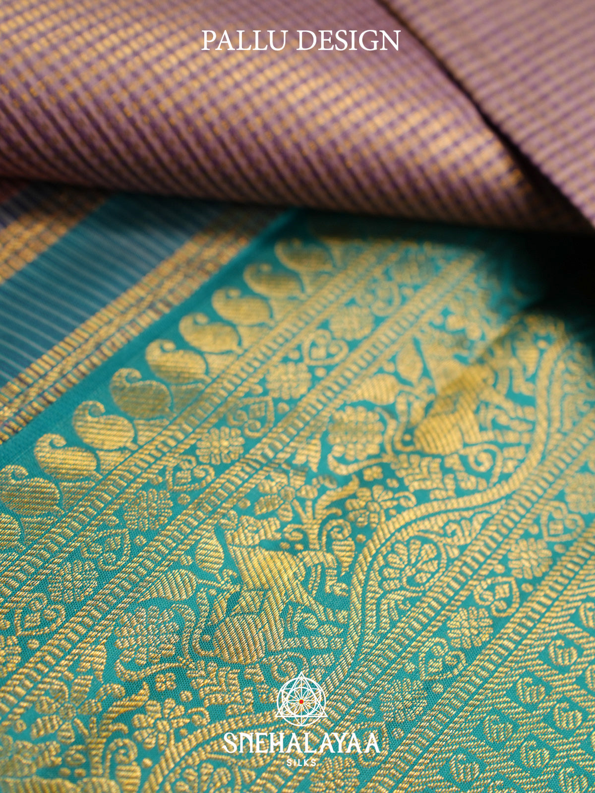 Mauve Pink Kanjivaram Silk Saree
