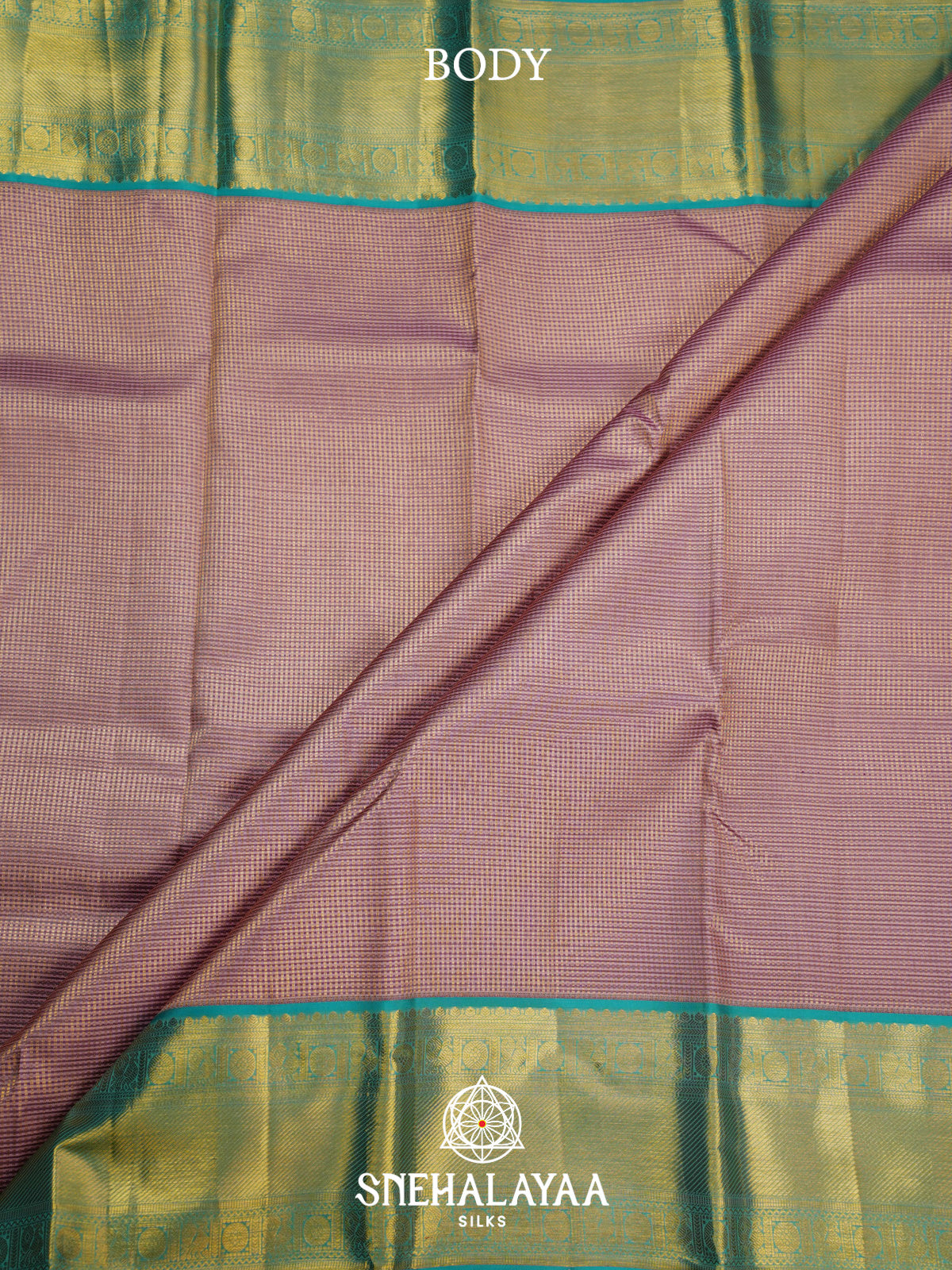 Mauve Pink Kanjivaram Silk Saree