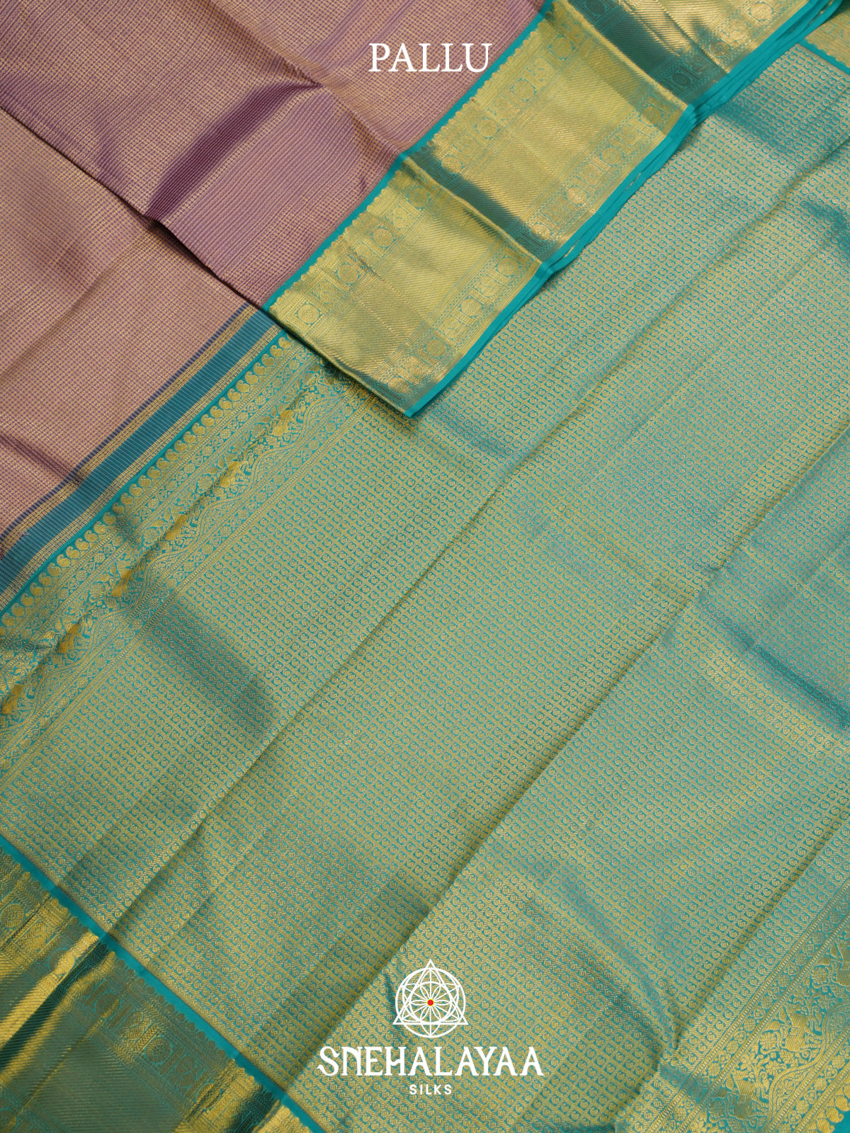 Mauve Pink Kanjivaram Silk Saree