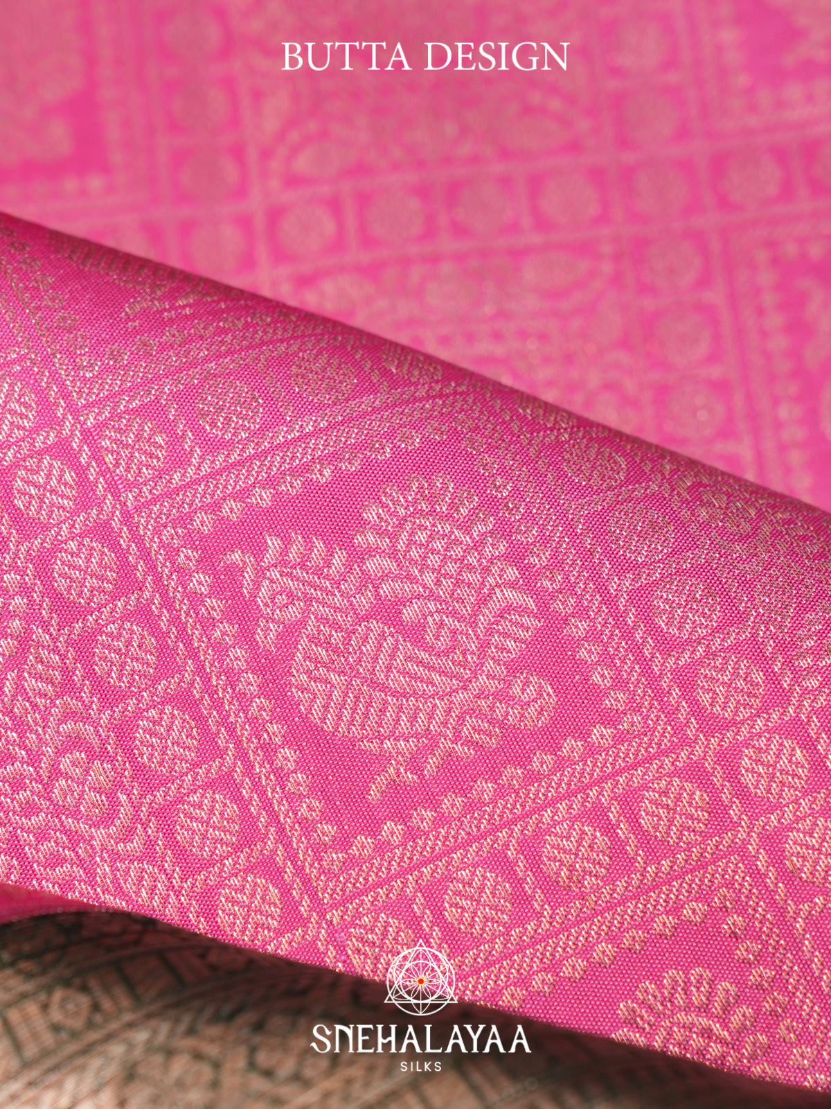 Pink Kanjivaram Silk Saree