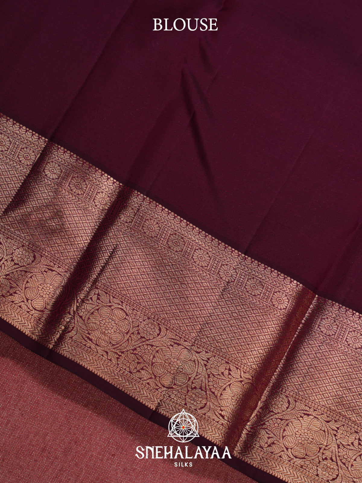 Orange Kanjivaram Silk Saree