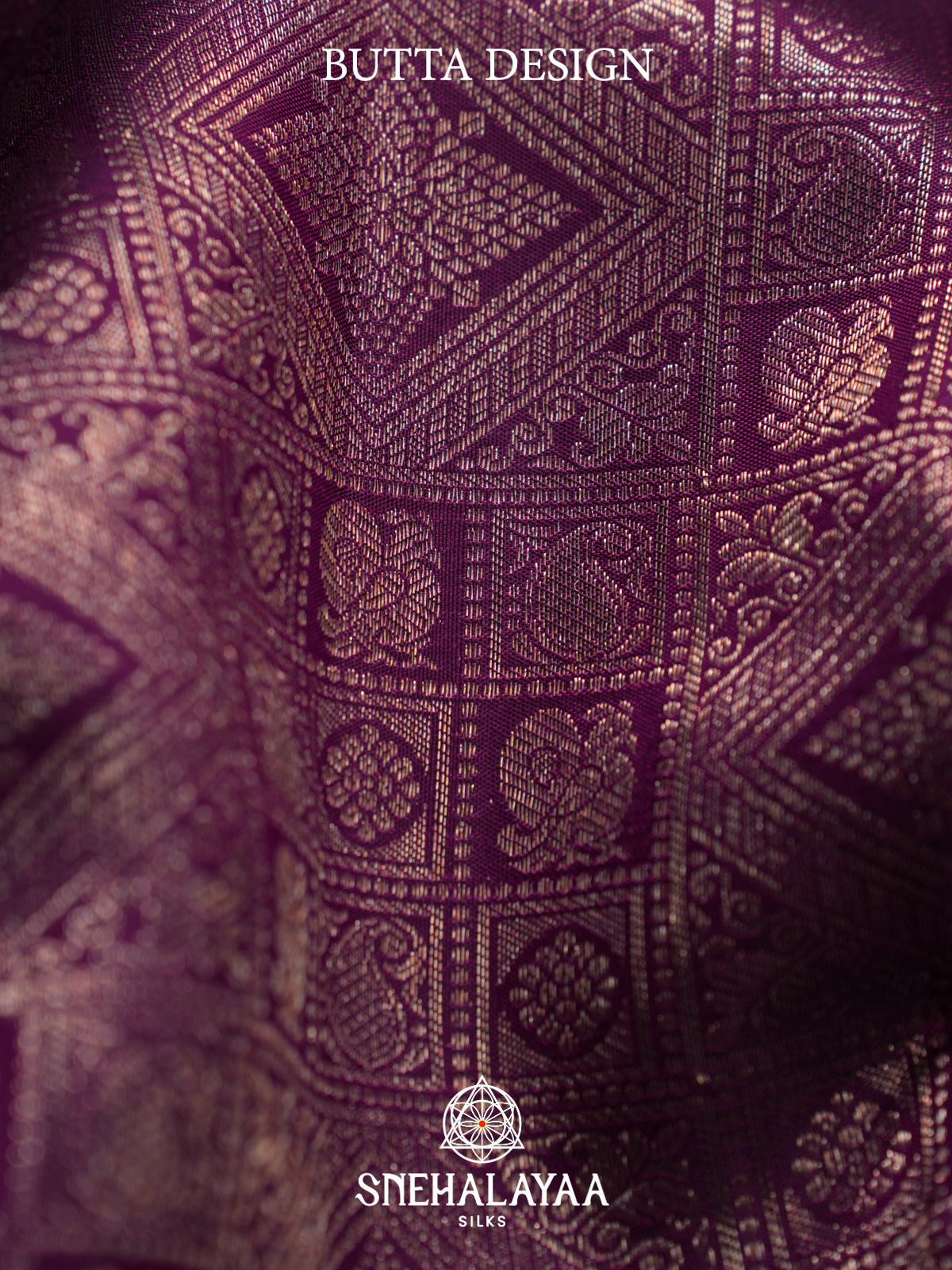 Magenta Purple Kanjivaram Silk Saree