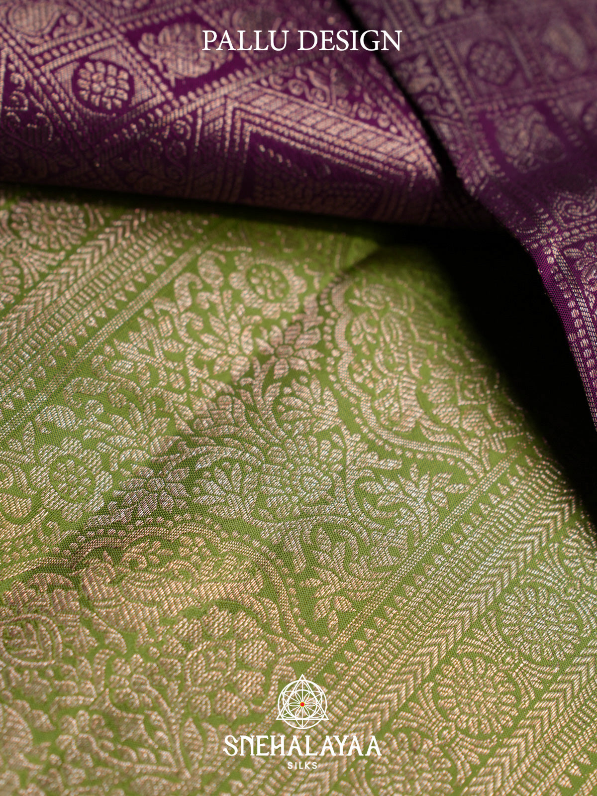 Magenta Purple Kanjivaram Silk Saree
