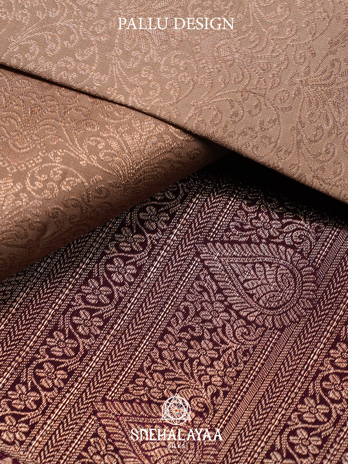 Beige Gold Kanjivaram Silk Saree