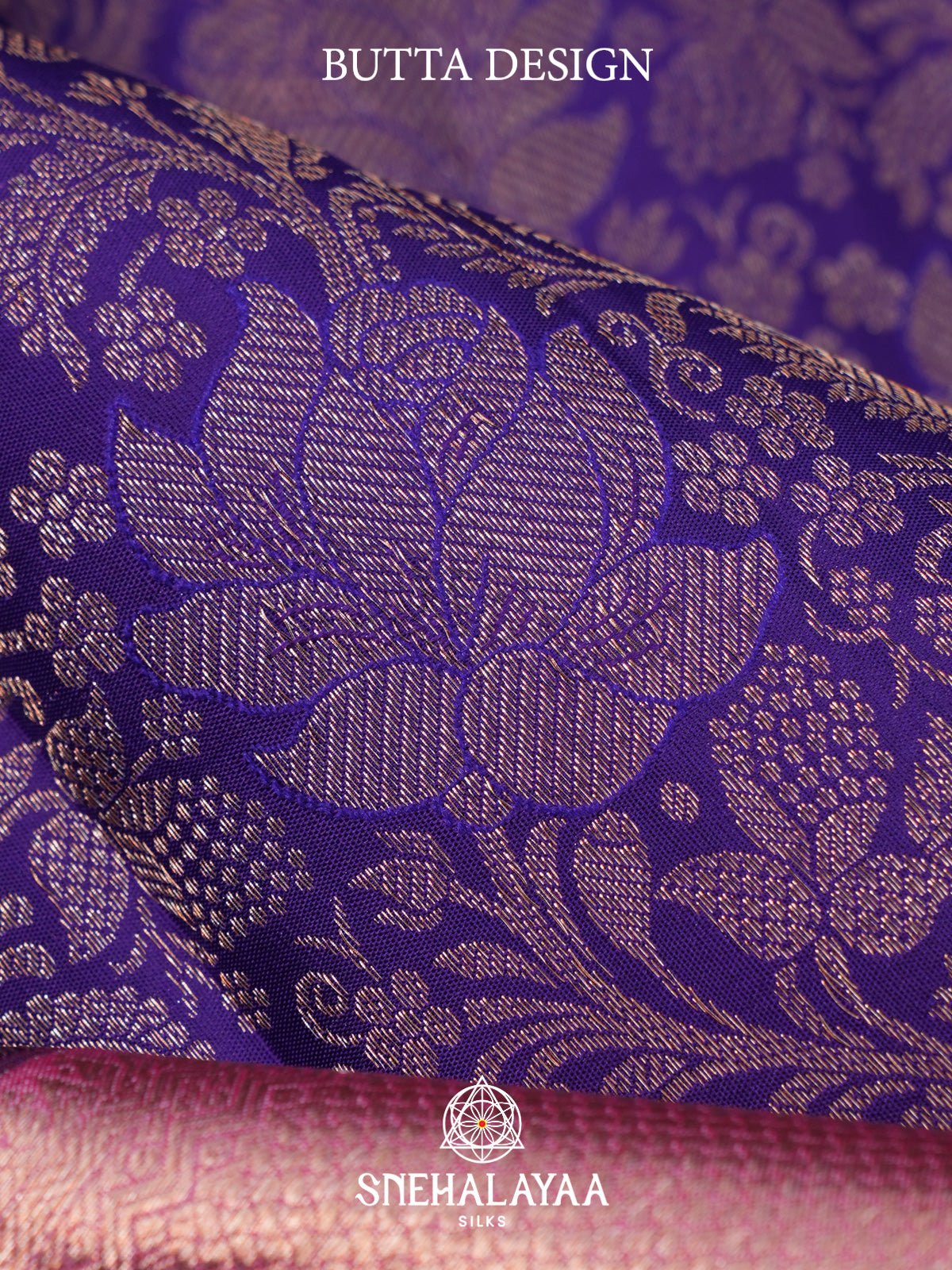 Purple Kanjivaram Silk Saree