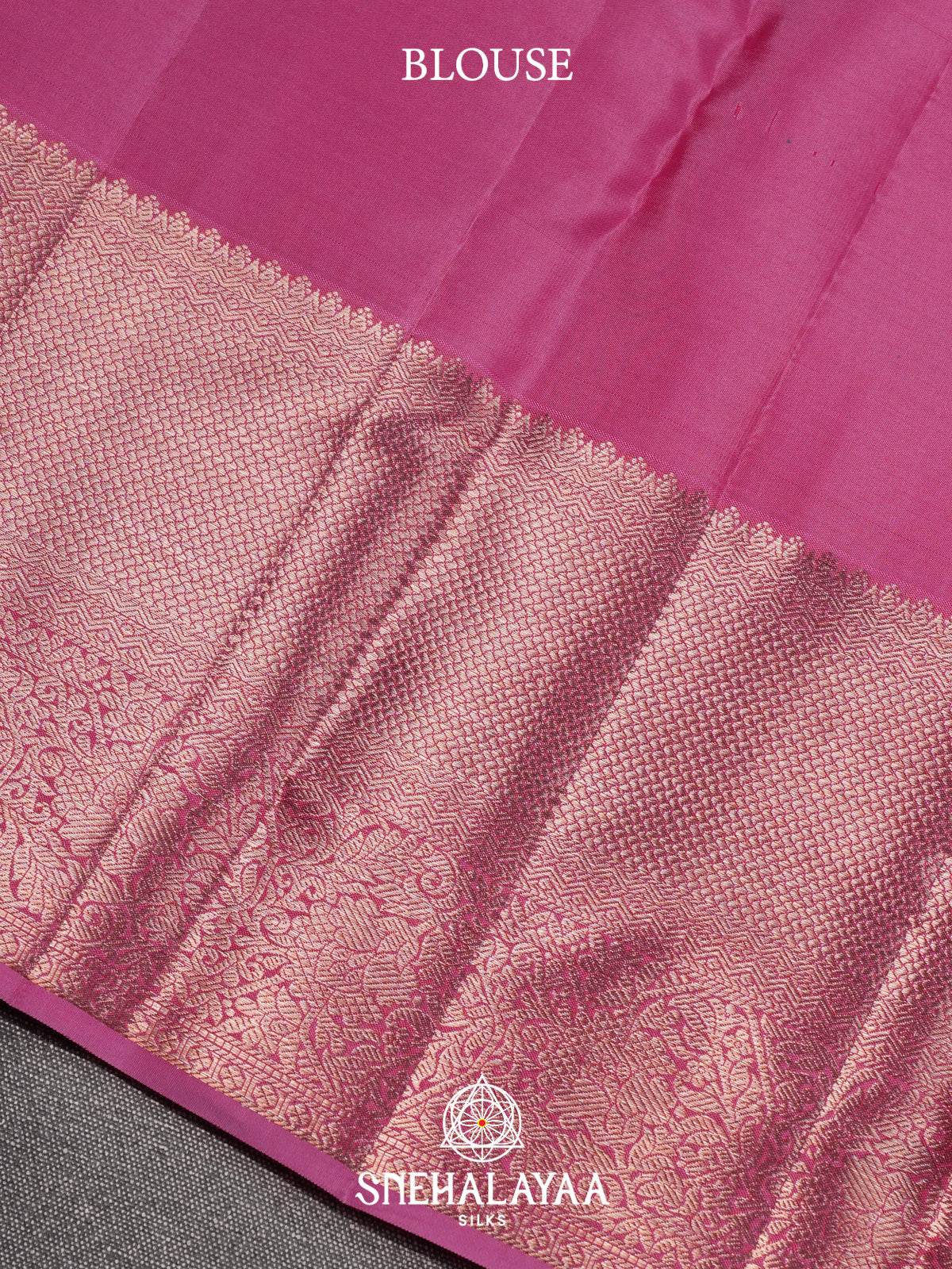 Purple Kanjivaram Silk Saree