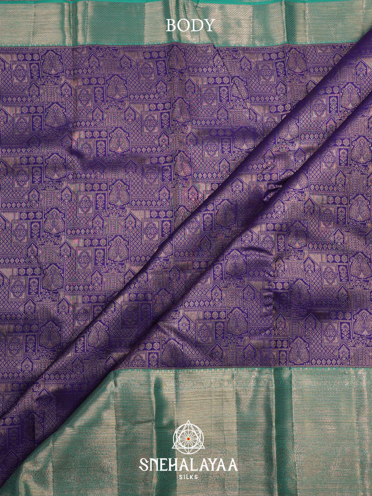 Purple Kanjivaram Silk Saree