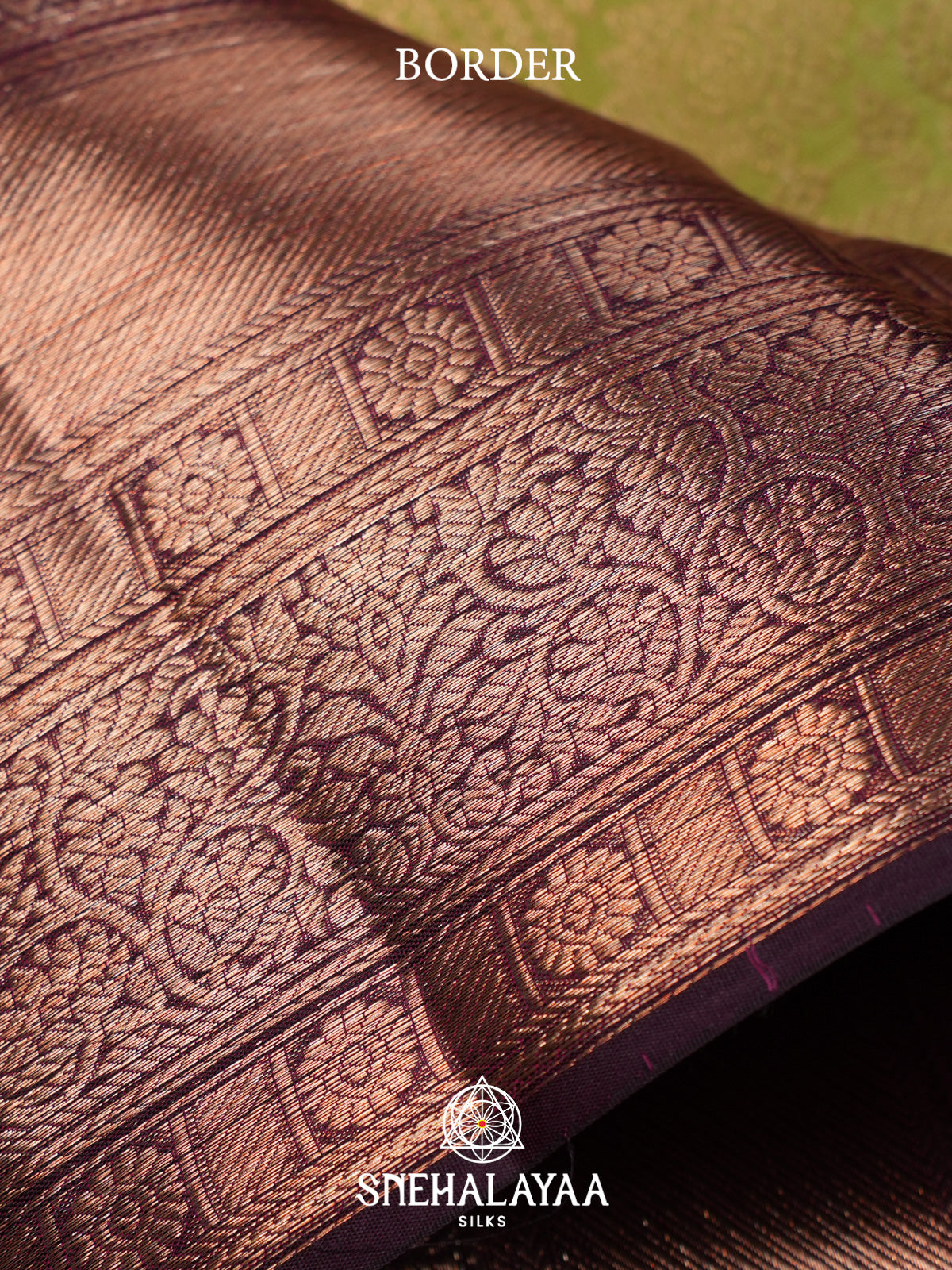 Moss Green Kanjivaram Silk Saree