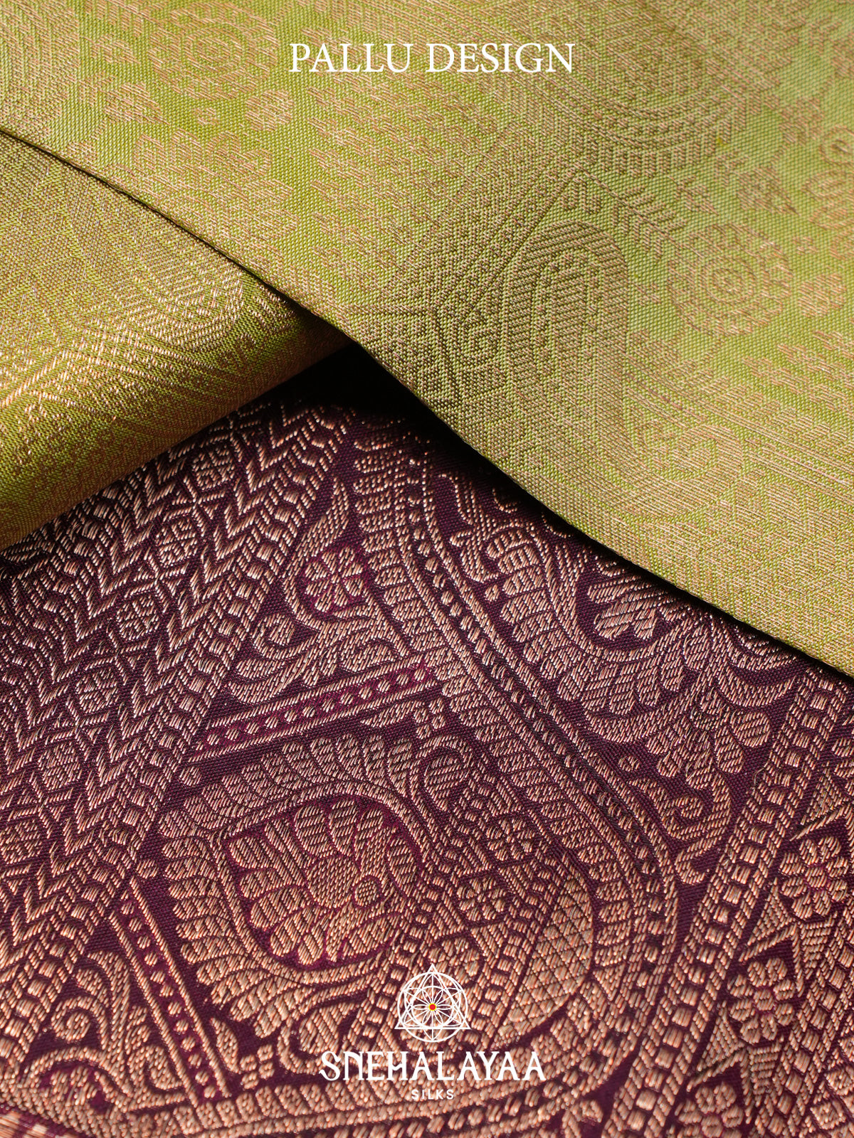 Moss Green Kanjivaram Silk Saree