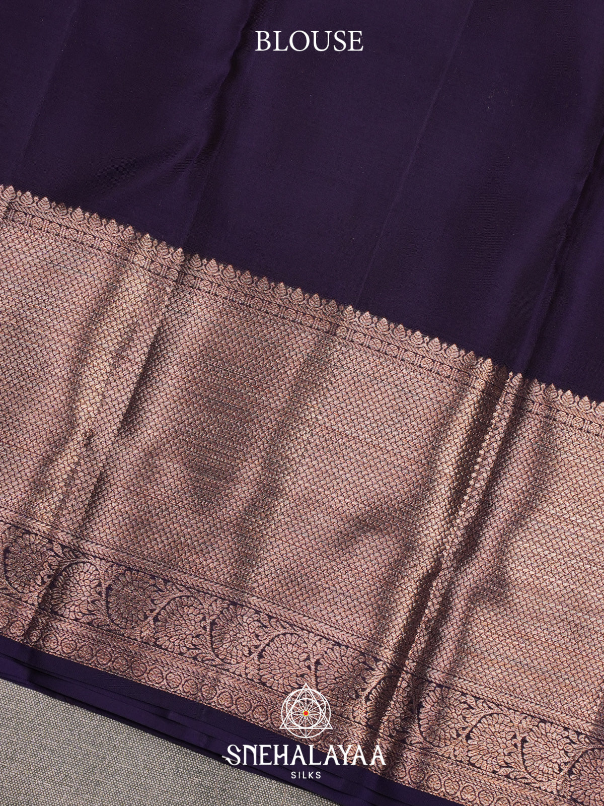 Orange Kanjivaram Silk Saree