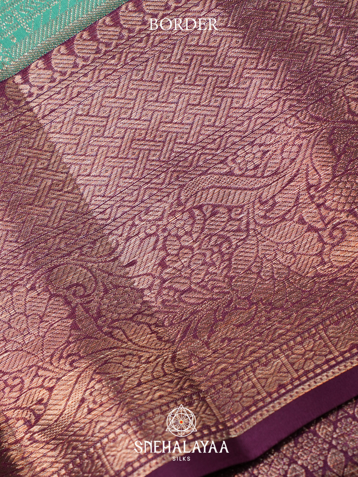 Mint Green Kanjivaram Silk Saree