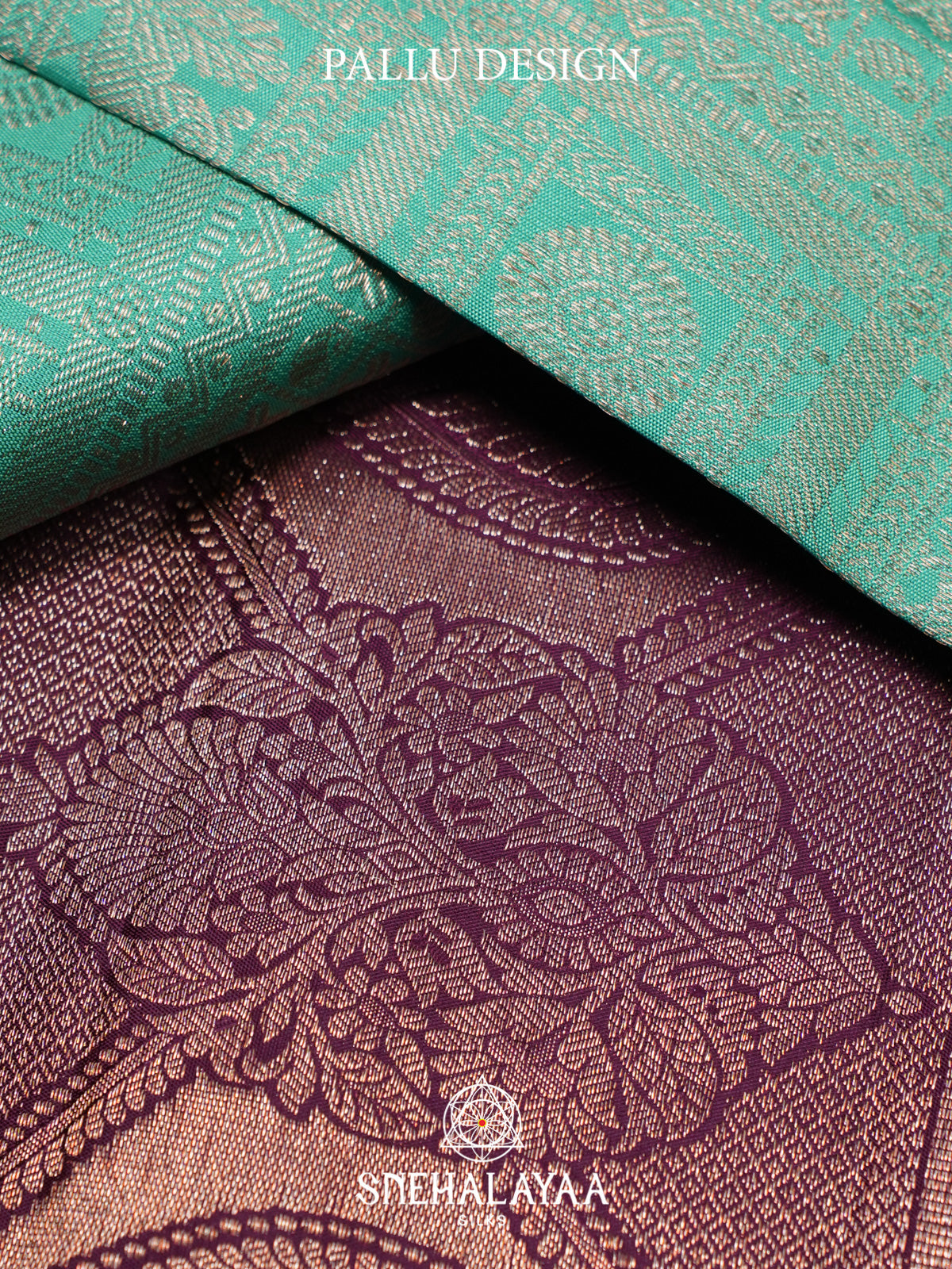 Mint Green Kanjivaram Silk Saree