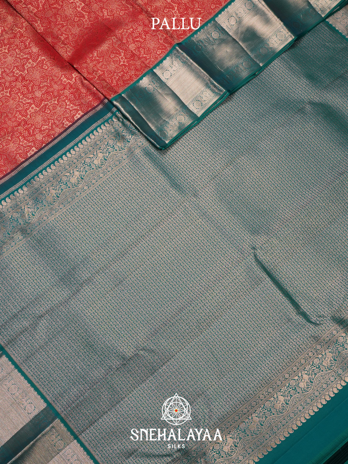 Red Kanjivaram Silk Saree