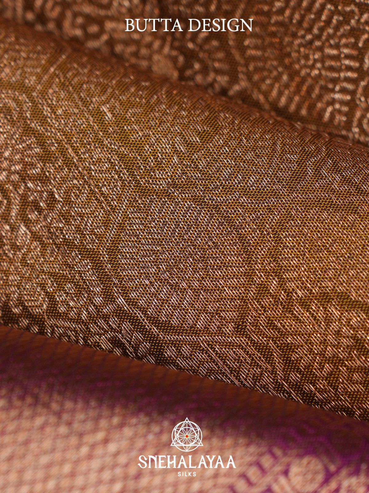 Gold Kanjivaram Silk Saree