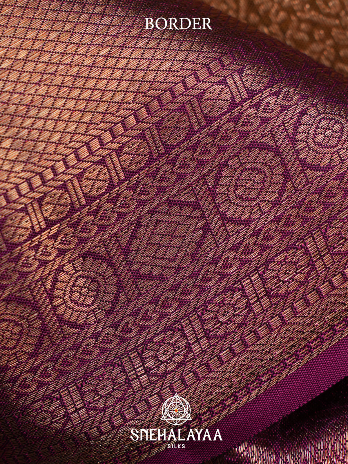Gold Kanjivaram Silk Saree