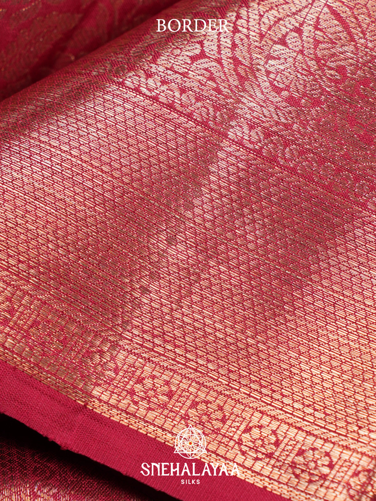 Maroon Kanjivaram Silk Saree