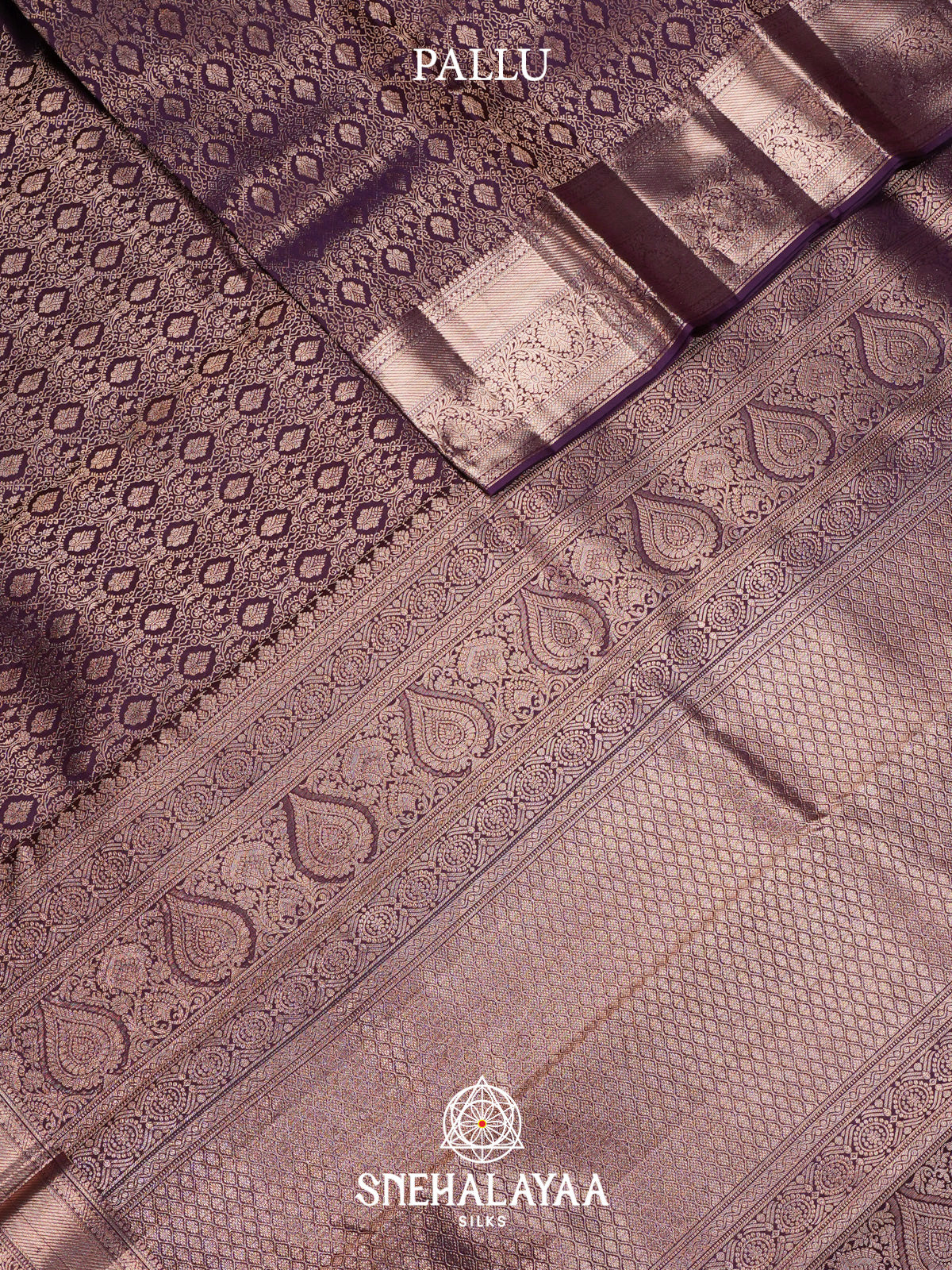 Coffee Brown Kanjivaram Silk Saree