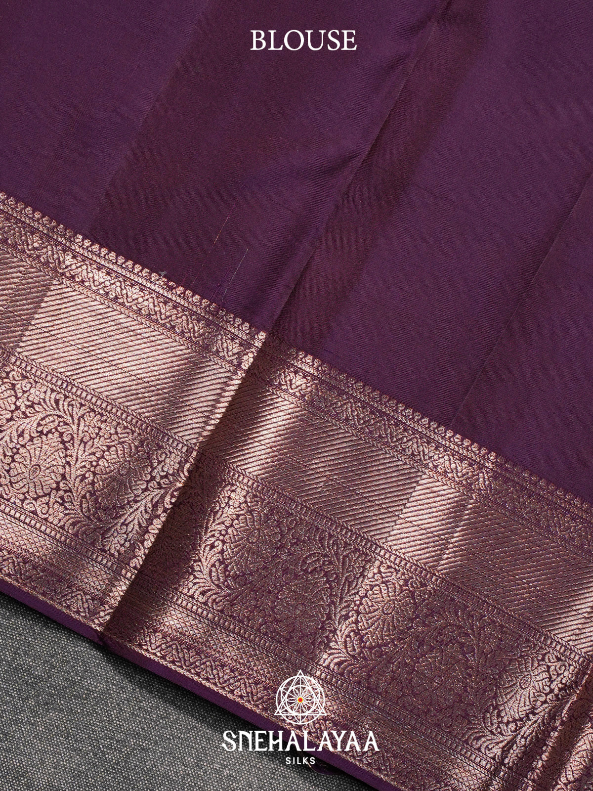 Coffee Brown Kanjivaram Silk Saree