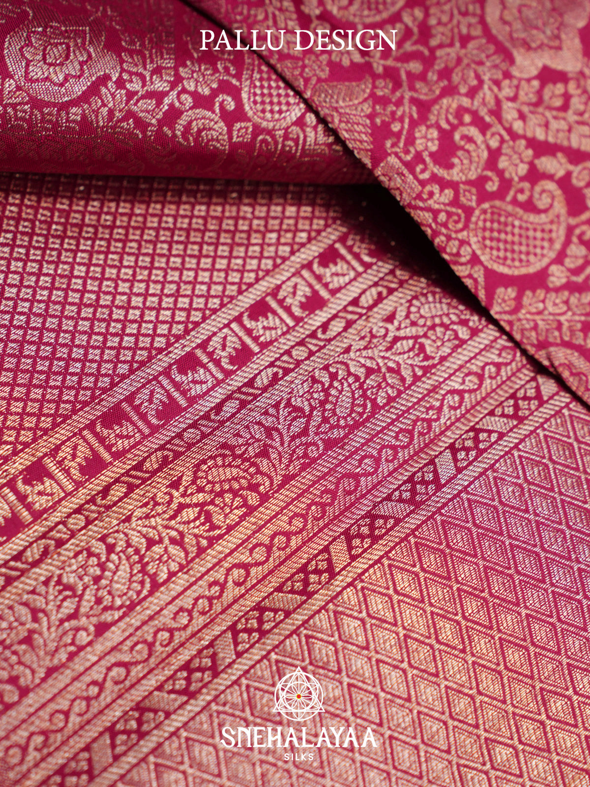 Pink Kanjivaram Silk Saree