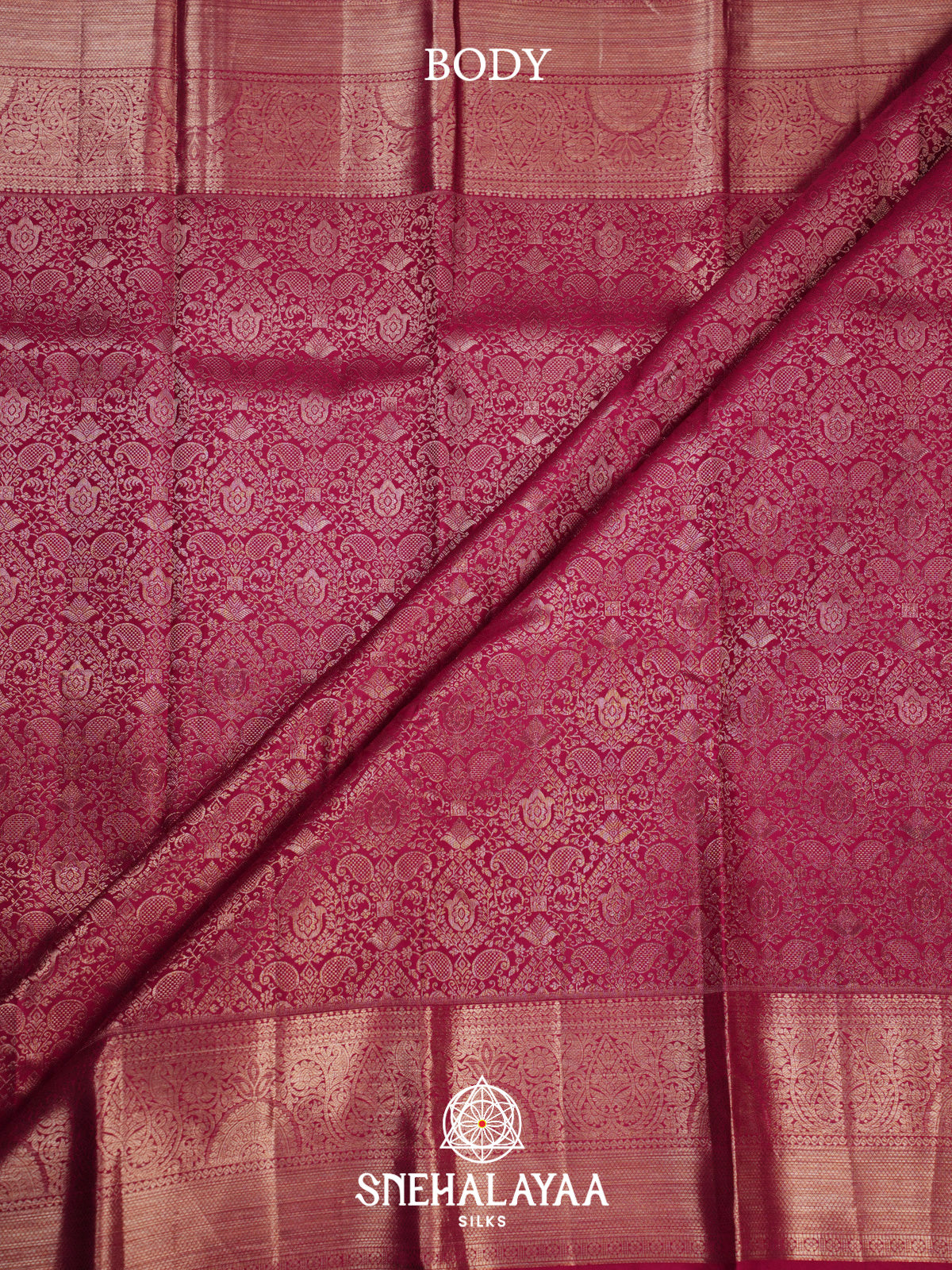 Pink Kanjivaram Silk Saree