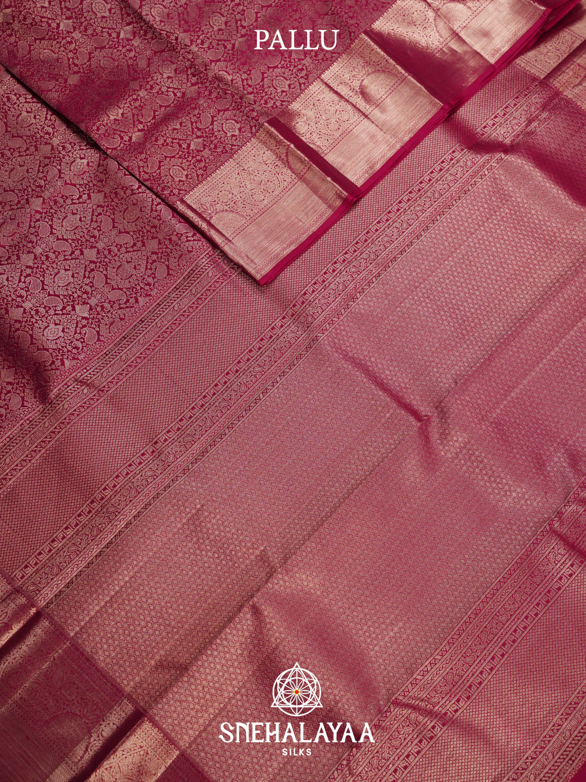 Pink Kanjivaram Silk Saree