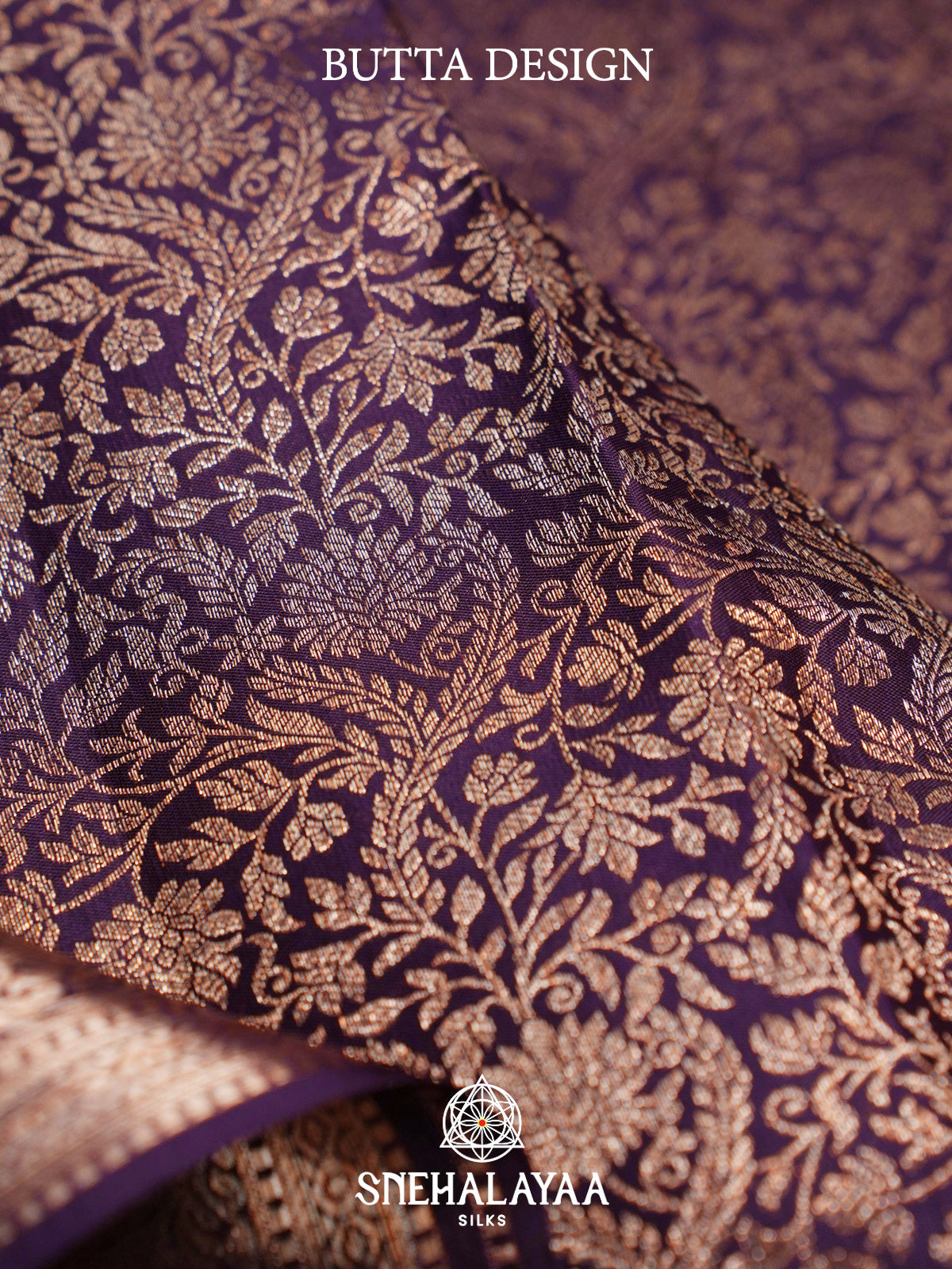 Purple Kanjivaram Silk Saree