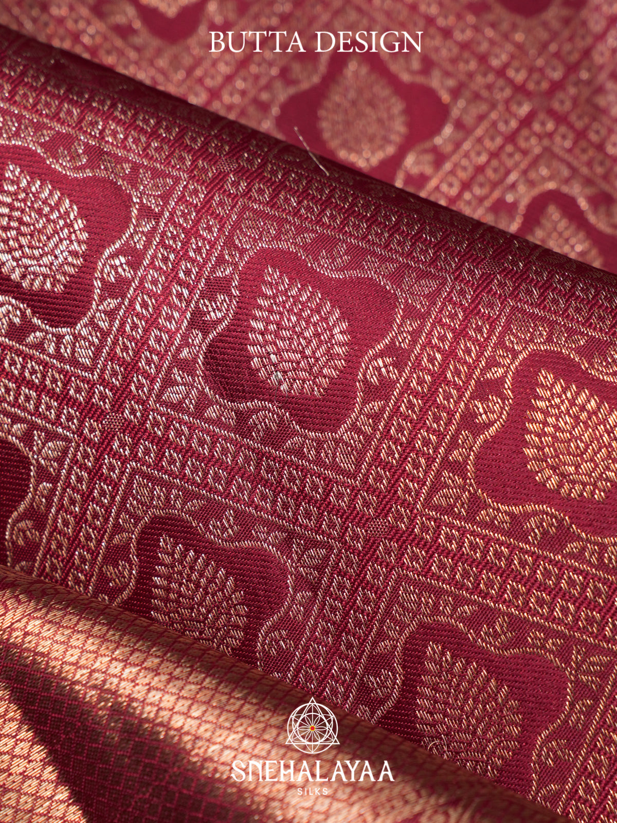 Maroon Kanjivaram Silk Saree