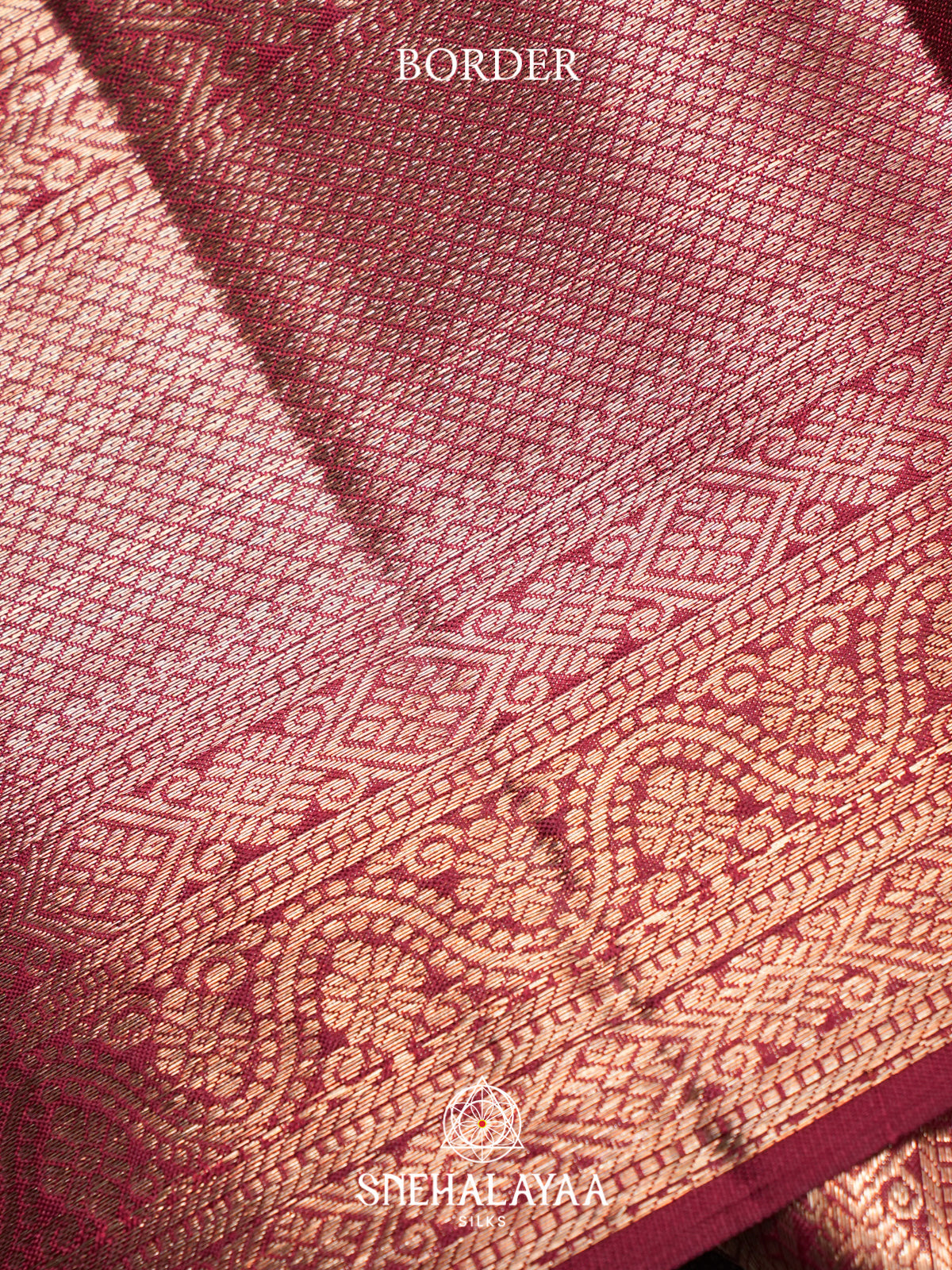 Maroon Kanjivaram Silk Saree