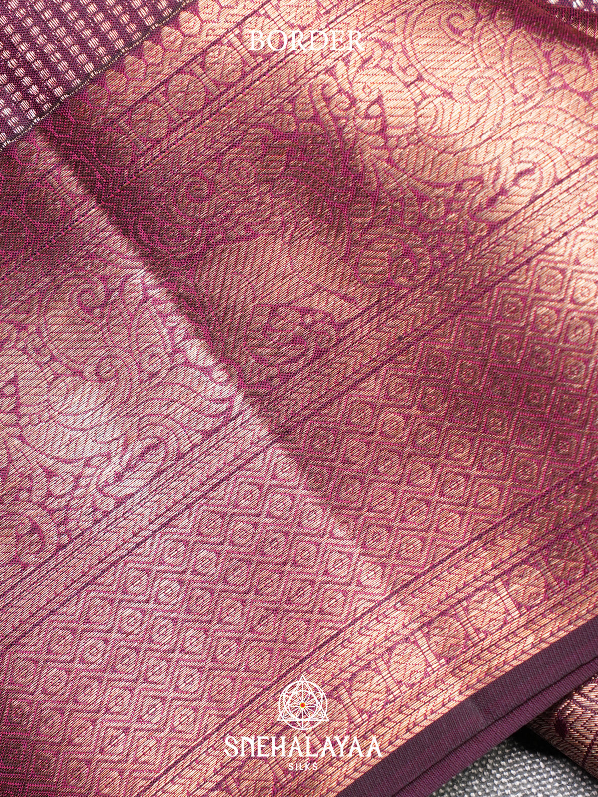 Coffee Brown Kanjivaram Silk Saree