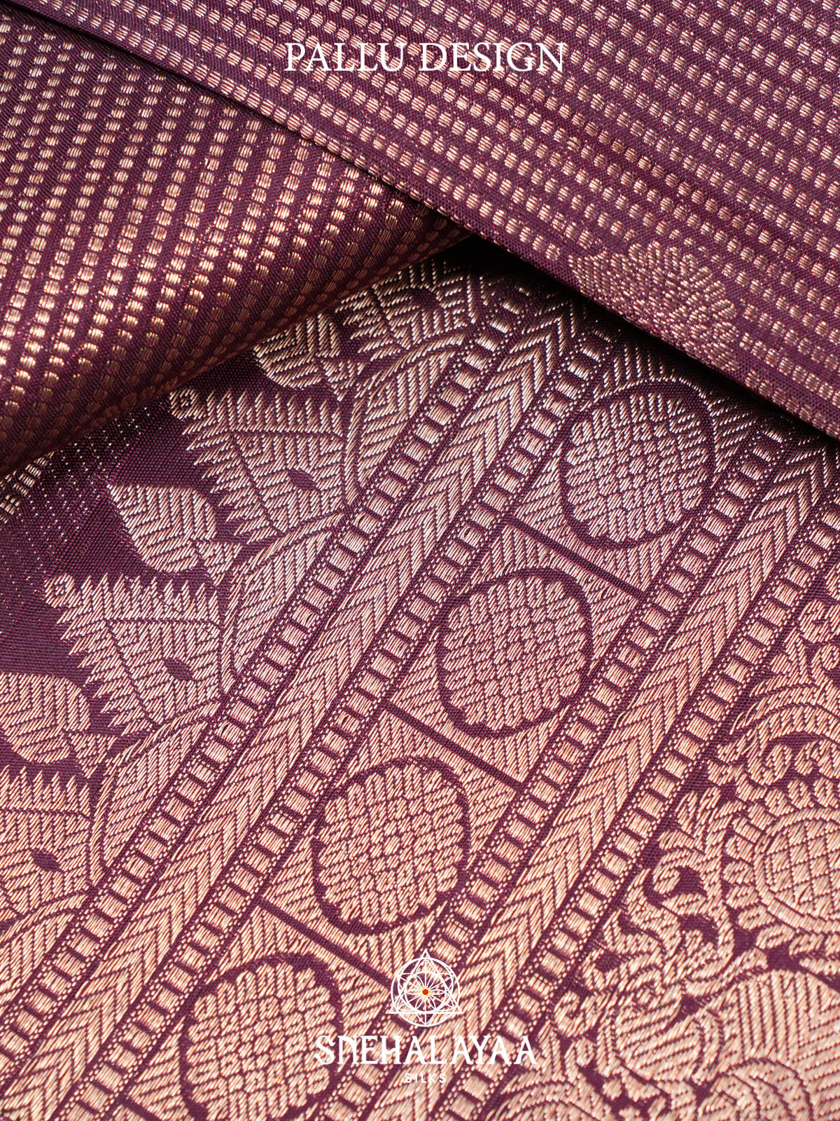 Coffee Brown Kanjivaram Silk Saree
