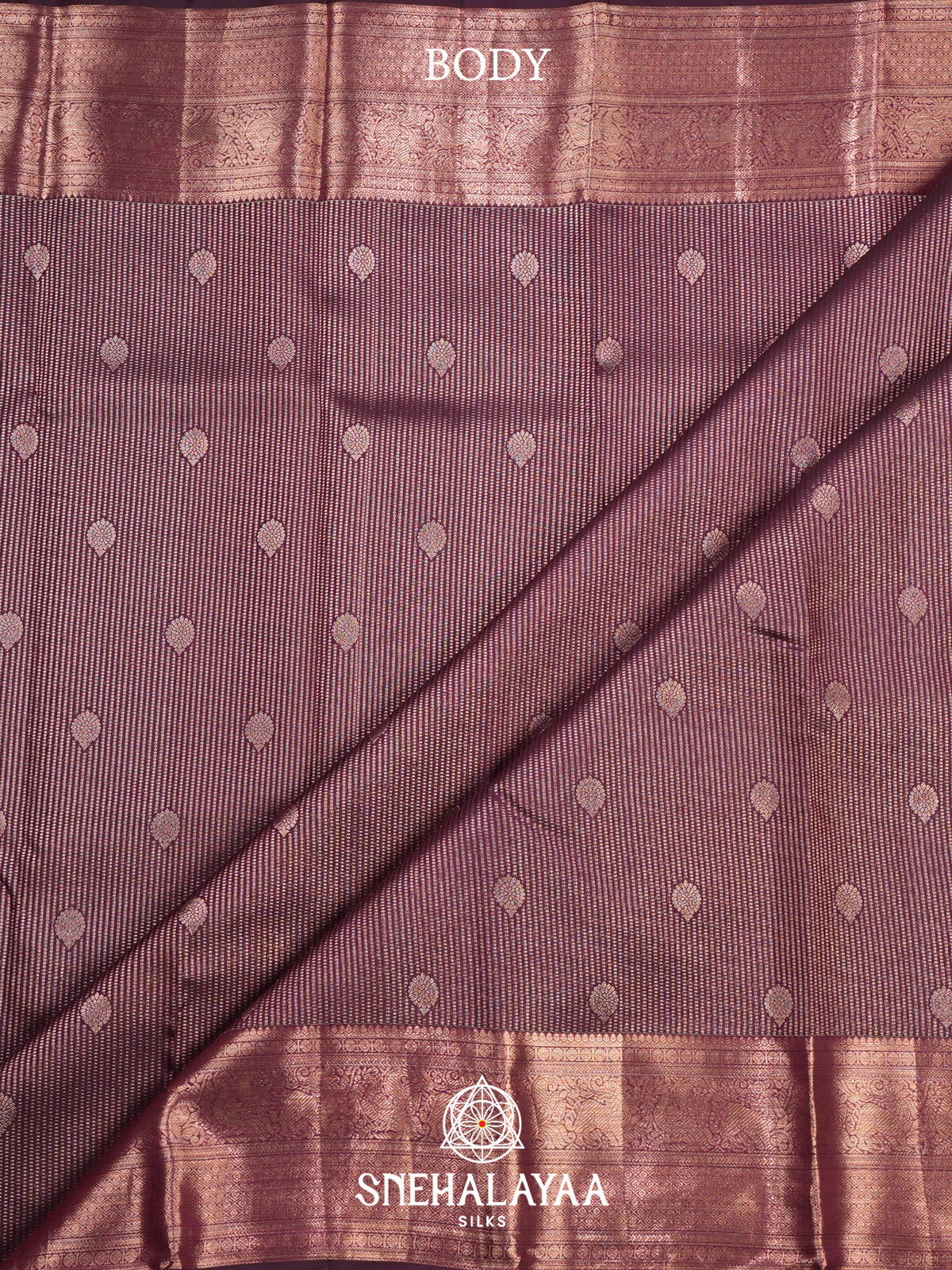 Coffee Brown Kanjivaram Silk Saree