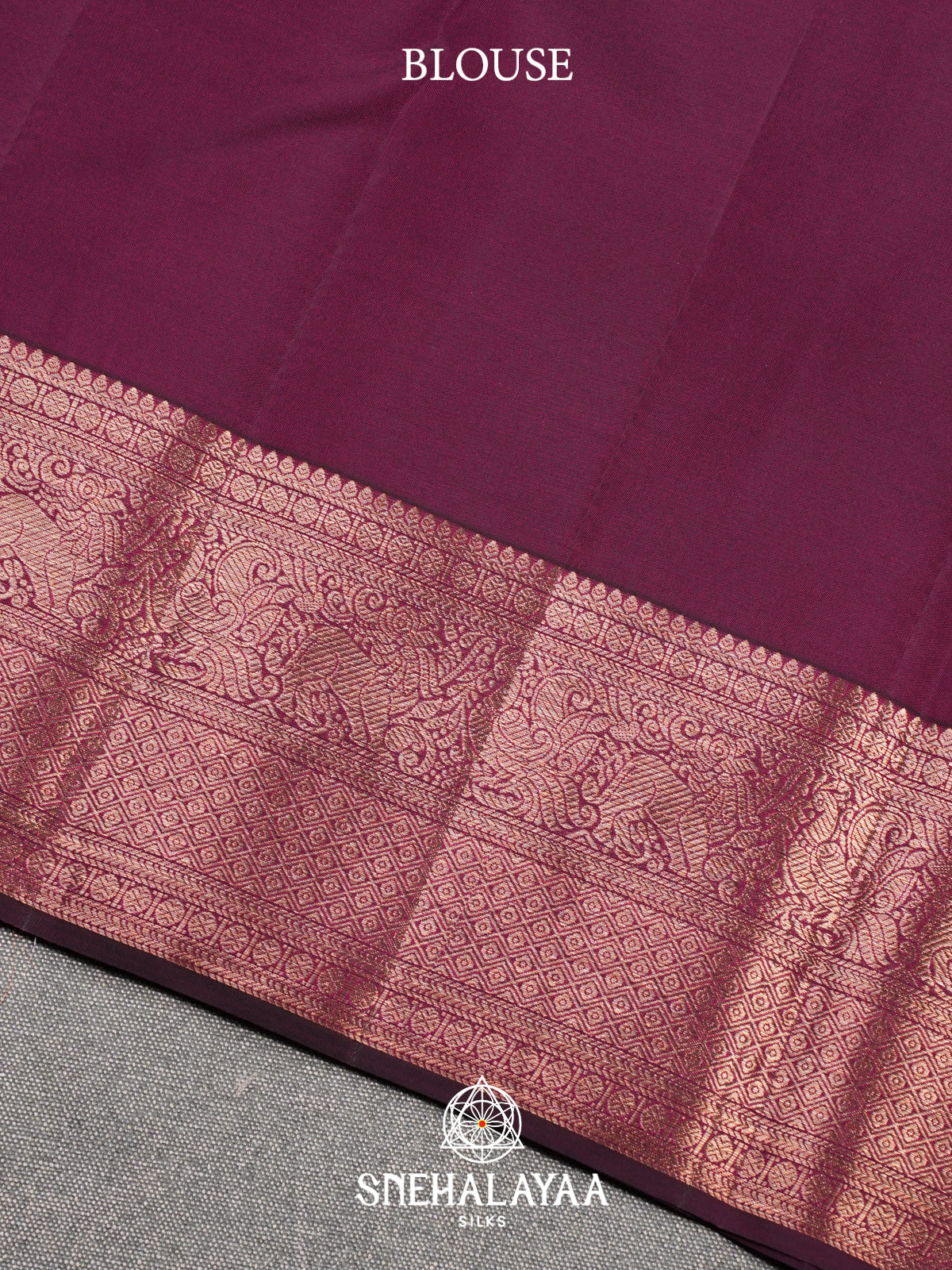 Coffee Brown Kanjivaram Silk Saree