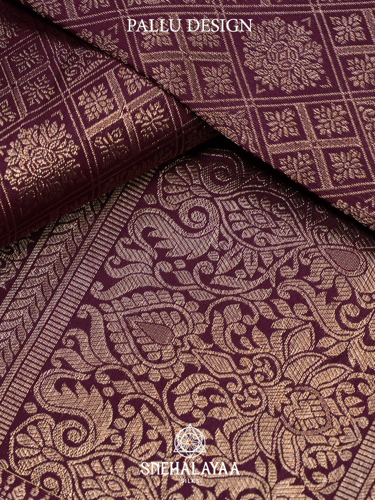Coffee Brown Kanjivaram Silk Saree