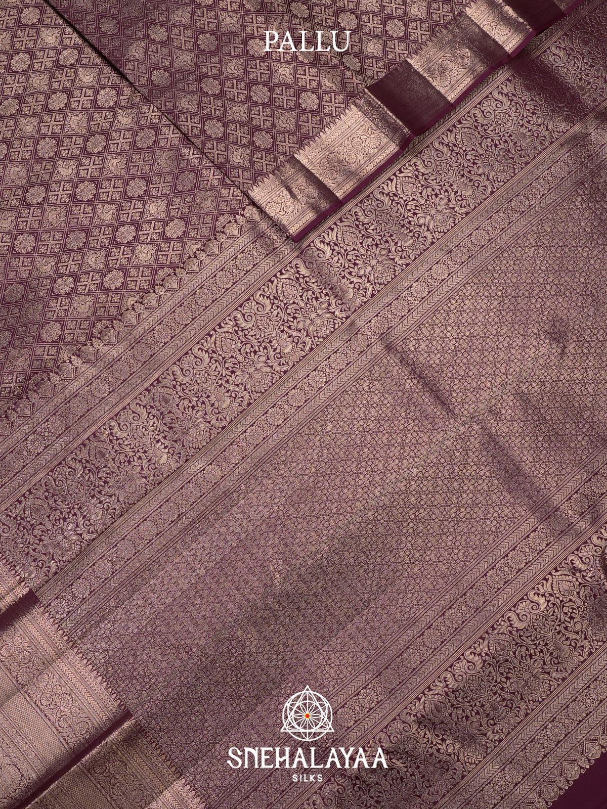 Coffee Brown Kanjivaram Silk Saree