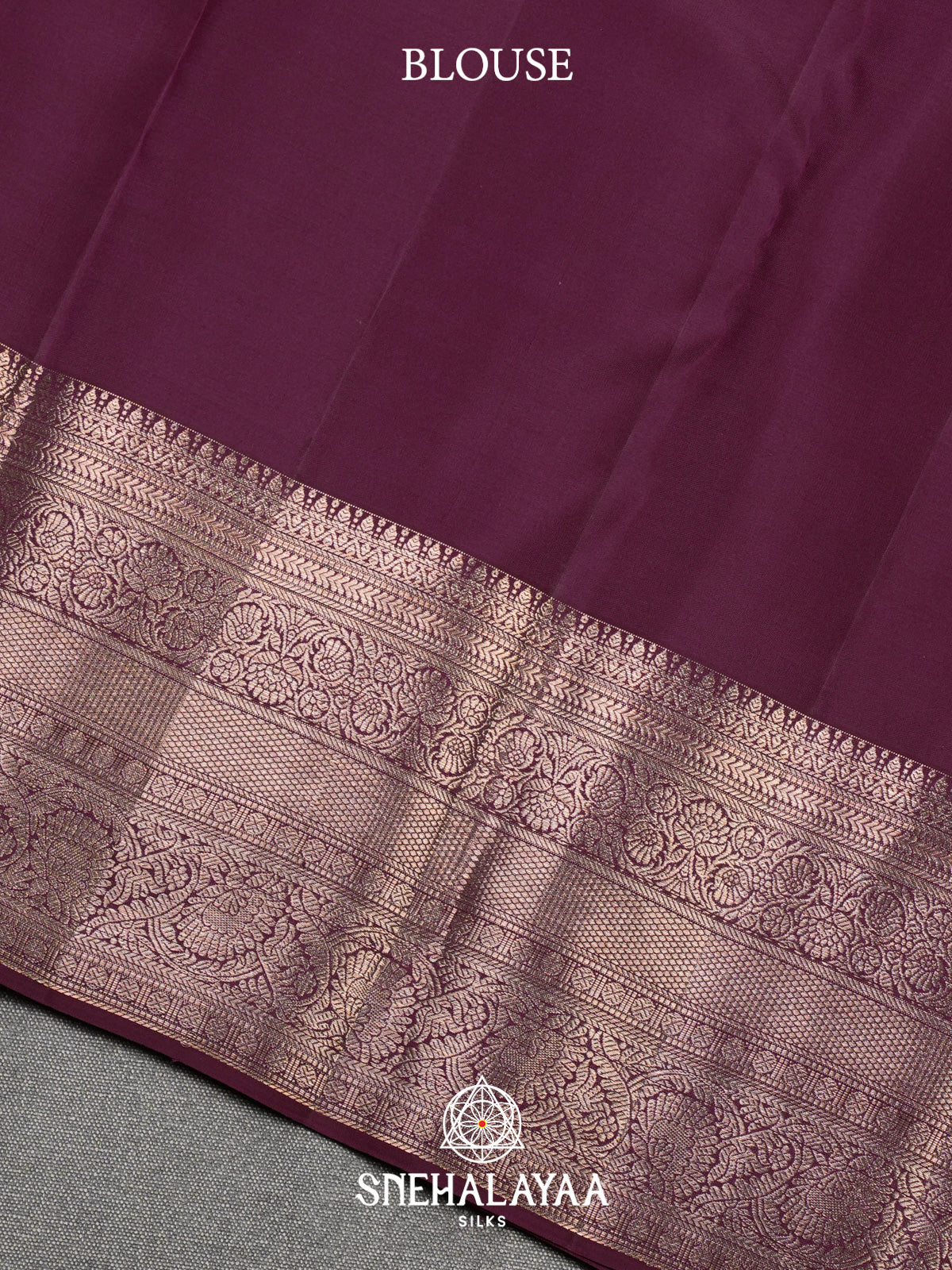 Coffee Brown Kanjivaram Silk Saree