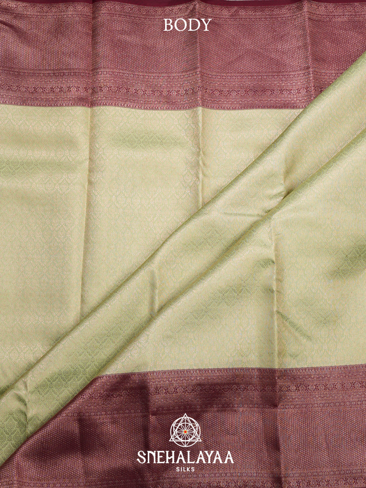 Pista Green Kanjivaram Silk Saree