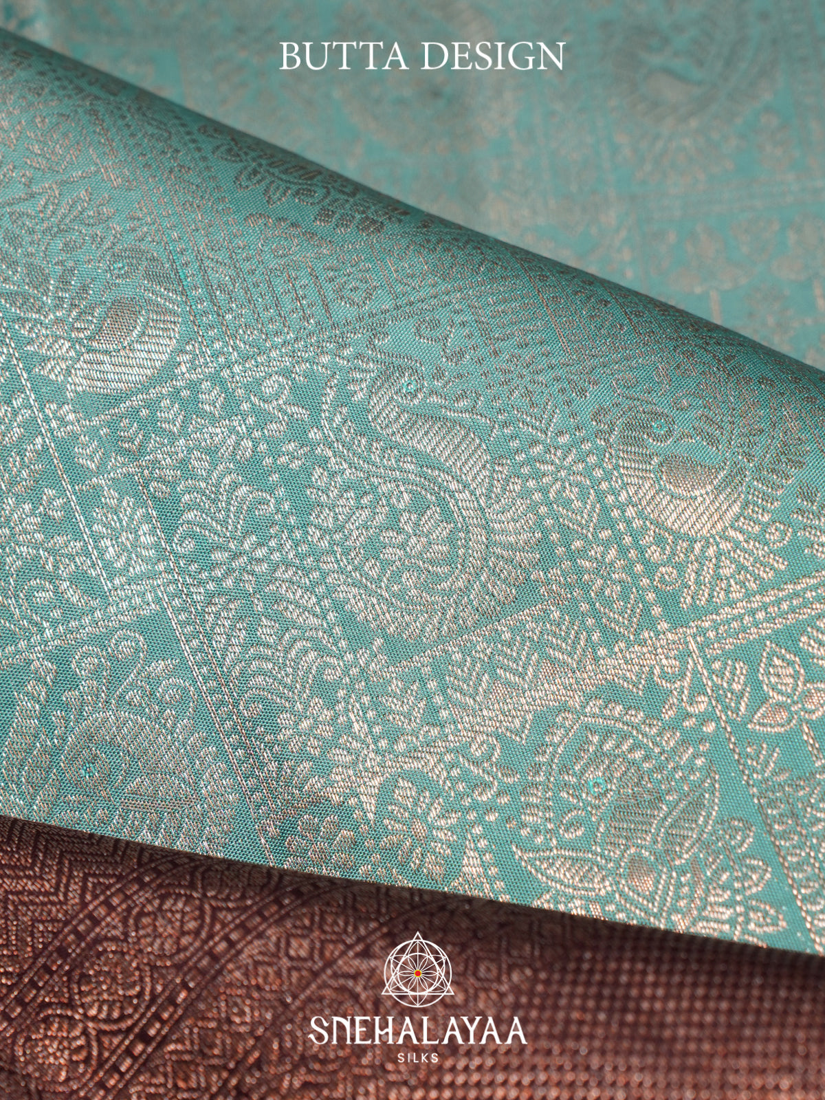 Mint Green Kanjivaram Silk Saree
