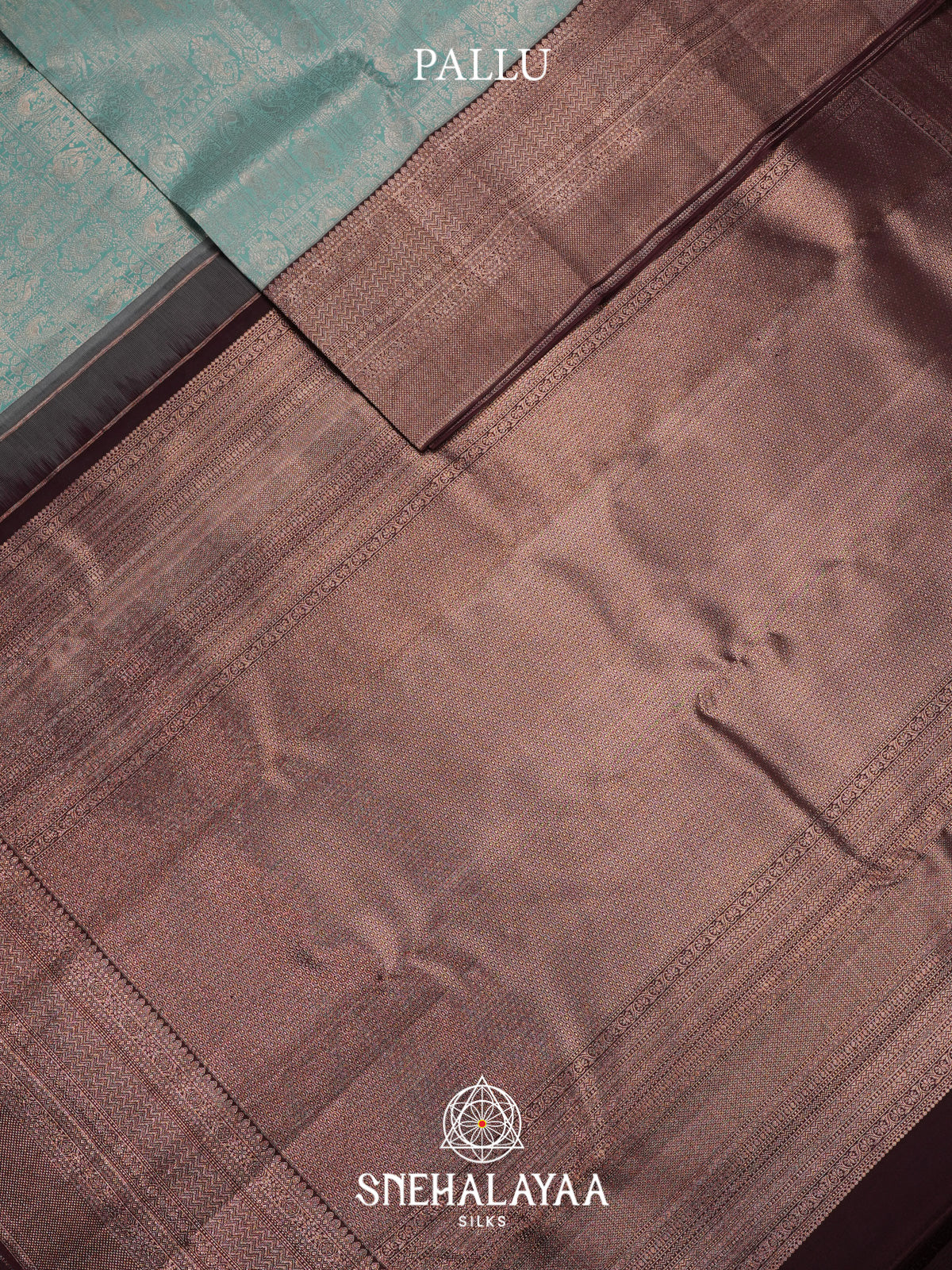 Mint Green Kanjivaram Silk Saree