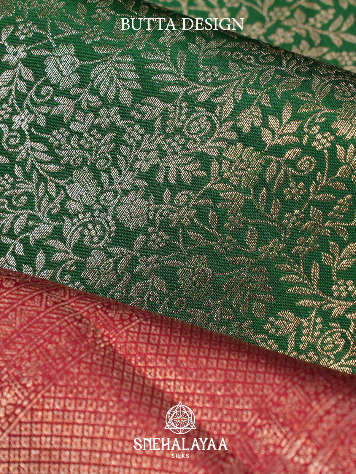 Forest Green Kanjivaram Silk Saree