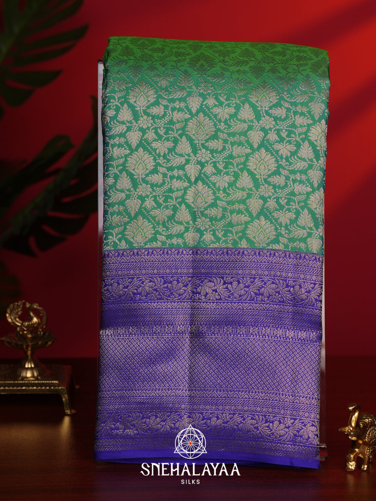 Green Kanjivaram Silk Saree