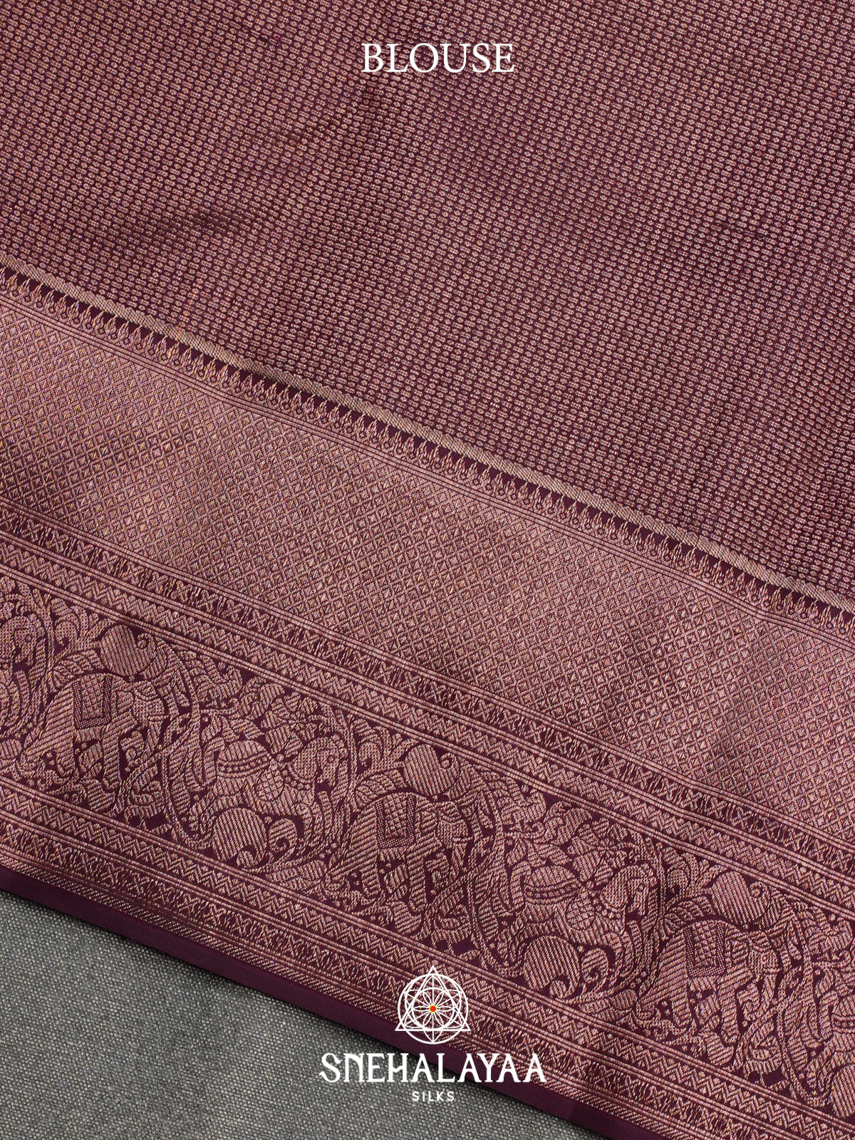 Orange Kanjivaram Silk Saree